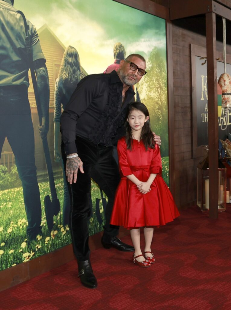 Dave Bautista i Kristen Cui