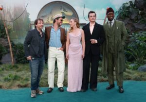 Gareth Edwards, Jonathan Bailey, Scarlett Johansson, Rupert Friend i Mahershala Ali