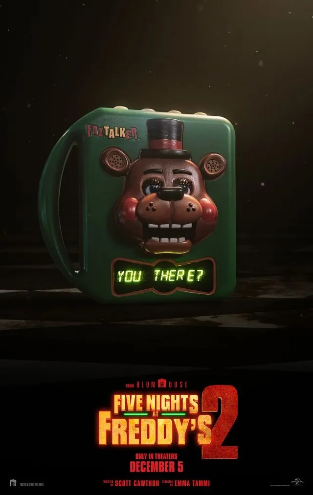ive nights at freddy's 2 poster