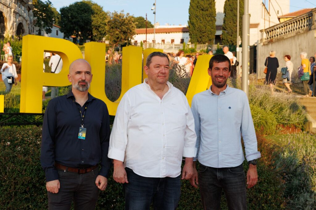 Svečano otvaranje - Arena_ Daniel Kušan, Ivan Maloča, Bojan Kanjera Daniel Kušan, Ivan Maloča, Bojan Kanjera