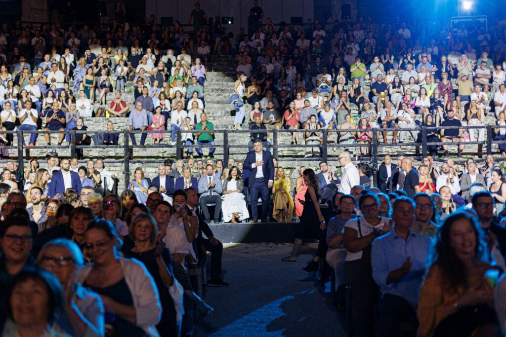 Svečano otvaranje - Arena_Predsjednik Zoran Milanović Predsjednik Republike Hrvatske Zoran Milanović