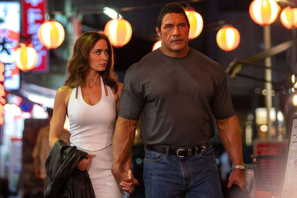 Emily Blunt i Dwayne Johnson